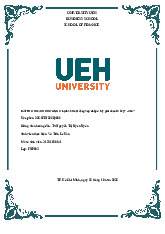 BÀI THU HOẠCH CHƯƠNG 2: Lịch sử Hoạt động Sáp nhập ở Mỹ giai đoạn từ 1897 - 2007 môn Sáp nhập, mua lại và tái cấu trúc doanh nghiệp  | Trường Đại học Kinh tế Thành phố Hồ Chí Minh