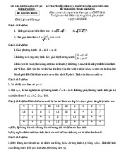 Đề tuyển sinh lớp 10 môn Toán (chung) năm 2025 – 2026 sở GD&ĐT Bình Phước