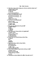 Top những câu trắc nghiệm hay về phương pháp chiết và làm khô | Lí thuyết Hoá đại cương | Trường Đại học khoa học Tự nhiên