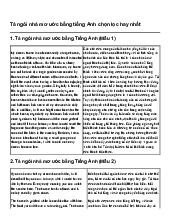 Tả ngôi nhà mơ ước bằng tiếng Anh chọn lọc hay nhất | Tiếng Anh 5