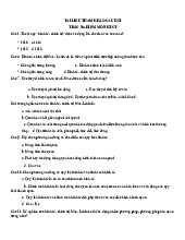 Câu hỏi trắc nghiệm môn Kinh tế chính trị | Học viện Ngân hàng
