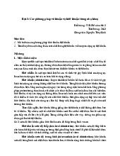 Bài 3: Các phương pháp vô khuẩn và khử khuẩn trong nha khoa | Tài liệu răng hàm mặt