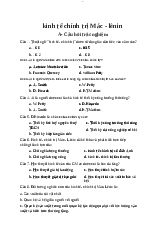 Kinh tế chính trị Mác-Lênin - Marketing căn bản | Trường Đại học Bách khoa Thành phố Hồ Chí Minh