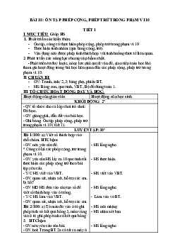 Bài 18 Buổi 2 | Giáo án Toán 1 | Kết nối tri thức với cuộc sống (Cả năm)