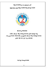 Bài tập nhóm Phân tích hoạt động quản trị chuỗi cung ứng toàn cầu của Ford môn Quản trị chuỗi cung ứng quốc tế | Đại học Kinh tế Quốc Dân