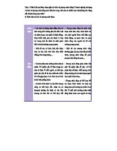 So sánh cá tính và phong cách sống trong chiến lược Marketing MKT101