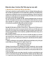 Phân tích đoạn 3 bài thơ Tây Tiến chọn lọc hay nhất - Ngữ văn 12