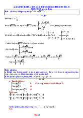 Đề Thi Tuyển Sinh 10 Toán Chuyên Sở GD Bình Thuận 2025-2026 Có Đáp Án