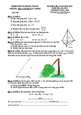 Đề giữa học kỳ 1 Toán 8 năm 2025 – 2026 trường THCS Nguyễn Gia Thiều – TP HCM