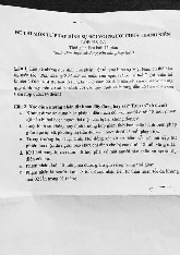 Đề thi cuối kỳ học phần Tư pháp hình sự đối với người chưa thành niên năm 2024 - 2025 | Đại học Luật Thành phố Hồ Chí Minh