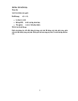 Giáo trình môn Tin học đại cương | Đại học Bách Khoa Hà Nội