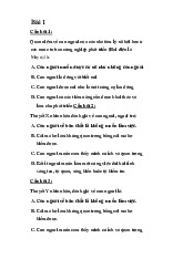 Ôn tập giữa kỳ - Môn quản trị học - Đại Học Kinh Tế - Đại học Đà Nẵng