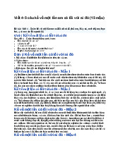 Viết 4-5 câu kể về một lần em có lỗi với ai đó - Tiếng việt 2