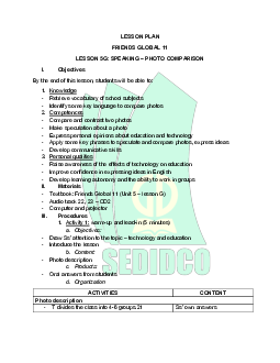 Unit 5: Technology - Lesson plan 5G | Giáo án Tiếng Anh 11 Friends Global