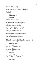Tổng hợp công thức sai số môn phương pháp tính | Trường Đại học Công nghệ, Đại học Quốc gia Hà Nội