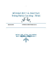 Chương III: môi trường quản trị | Môn Quản trị học- Trường Đại học Lao động - Xã hội