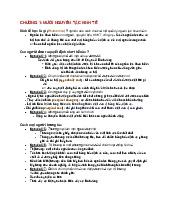 Đề cương môn kinh tế vi mô - Trường Đại học bách khoa - Đại học đà nẵng.