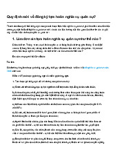 Quy định mới về đăng ký tạm hoãn nghĩa vụ quân sự?