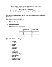 Bài tập môn công nghệ thông tin