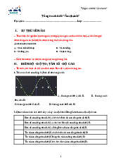 Tổng ôn chủ đề “Âm thanh” môn Khoa học tự nhiên lớp 7