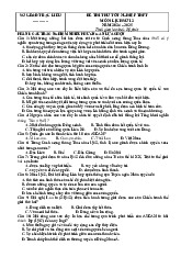 Đề thi thử tốt nghiệp 2025 Lịch sử Sở GD Bạc Liệu