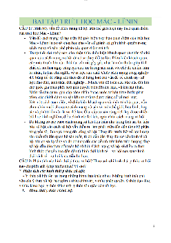Trình bày vấn đề cách mạng xã hội trên thế giới hiện nay theo quan điểm của triết học Mác - Lênin?