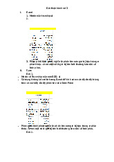 Bài Thực Hành Số 3: Phân Tích Dữ Liệu với Excel và SPSS môn Thống kê trong kinh tế và kinh doanh | Trường Đại học Kinh Tế Quốc Dân