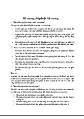 Đề cương ôn tập | Pháp luật đại cương | Học viện Báo chí và Tuyên truyền