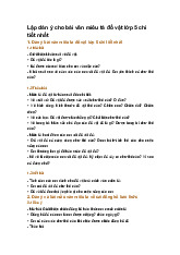 Lập dàn ý cho bài văn miêu tả đồ vật lớp 5 chi tiết nhất