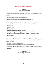 BÀI TẬP ÔN TẬP vật lý kỹ thuật 1 k66