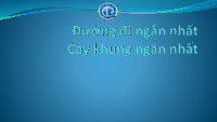 Bai 11 Đường đi ngắn nhất - Cây khung ngắn nhất  môn Điện toán đám mây | Đại học Phenika