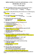 Những nguyên lý cơ bản của chủ nghĩa mác – lênin  đề kiểm tra giữa kỳ 161 môn Triết học Mác - Lênin | Trường Đại học Sư Phạm Hà Nội