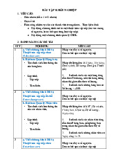 Bài tập khởi nghiệp môn Cơ sở dữ liệu và giải thuật | Trường đại học Kinh Doanh và Công Nghệ Hà Nội