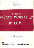 Giáo trình Nhà nước và pháp luật đại cương | Trường Đại học Luật, Đại học Quốc gia Hà Nội
