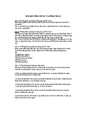 Lí luận nhà nước và pháp luật -  Luật hành chính | Trường đại học Lao động - Xã hội