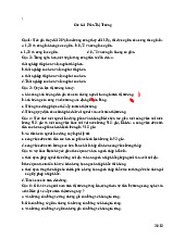 Ngân hàng trắc nghiệm ôn thi chương 5: thị trường | Môn kinh tế vĩ mô