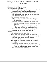 Chương 2: Cung Cầu và Chính Sách Chính Phủ môn Kinh tế vi mô | Trường Đại học Kinh Tế Quốc Dân