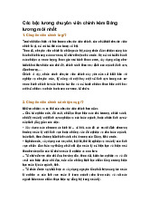 Các bậc lương chuyên viên chính kèm Bảng lương mới nhất