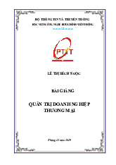 Bài giảng môn Quản trị doanh nghiệp thương mại | Học viện Công Nghệ Bưu Chính Viễn Thông