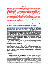 Các tình huống môn Luật Dân sự - Tố tụng dân sự | Trường Đại học Kinh Doanh và Công Nghệ Hà Nội