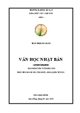 Tài liệu Bài giảng Văn học Nhật bản  2025