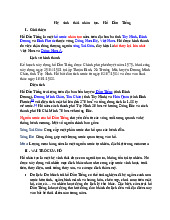 Hồ Dầu Tiếng: Hệ Sinh Thái Nhân Tạo và Vai Trò Môi Trường | Khoa học môi trường | Đại học Nông Lâm Thành phố Hồ Chí Minh