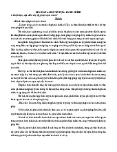 Đề cương Môn Tố tụng hành chính | Đại học Văn hóa Hà Nội