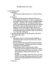 Đề cương thực hành vi sinh | Đại học Y Dược Thái Bình