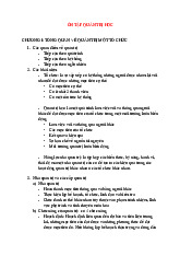 Tổng quan về quản trị tổ chức và chức năng quản lý | Môn Quản trị học đại cương - Đại học Bách Khoa Hà Nội