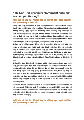 Nghị luận Phải chăng chỉ những ngọt ngào mới làm nên yêu thương?