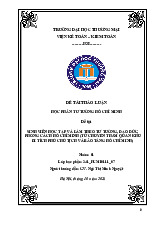 Chuyến tham quan Phủ Chủ tịch và Bảo tàng Hồ Chí Minh | Bài thảo luận tư tưởng Hồ Chí Minh