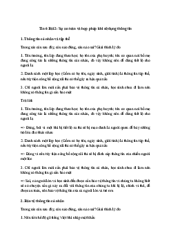 Giải Tin học 6 Bài 2: Sự an toàn và hợp pháp khi sử dụng thông tin | Cánh diều