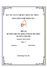 Hệ Thống Theo Dõi Thông Số Năng Lượng Trong Nhà: N23 | Iot và ứng dụng | Học viện Công nghệ Bưu chính Viễn thông