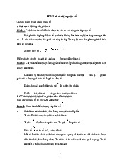 Hình Thành Khái Niệm Phân Số và Định Nghĩa Môn PPDH toán - PPDH tiếng Việt ở tiểu học | Đại học Vinh